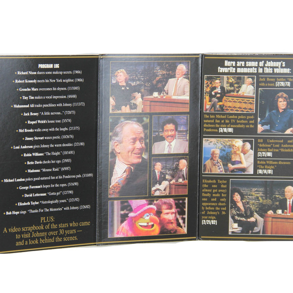 The Johnny Carson Collection His Favorite Moments from the tonight Show VHS - Picture 7 of 16